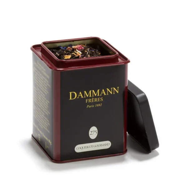 Thé noir Coquelicot Gourmand, Dammann Frères