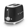 Toaster 2 tranches Années 50 Noir Mat, SMEG