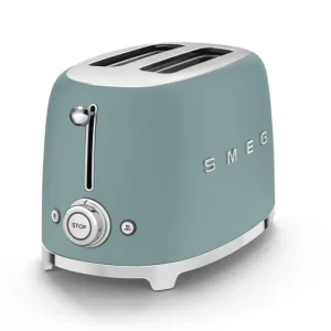 Toaster 2 tranches Années 50 Emeraude, SMEG