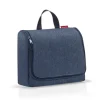 Toiletbag XL Herringbone Dark Blue, Reisenthel