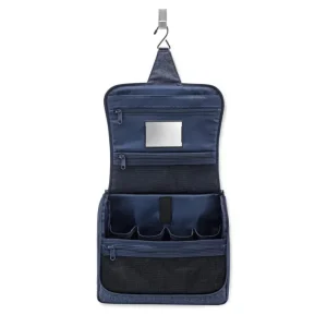 Toiletbag XL Herringbone Dark Blue, Reisenthel