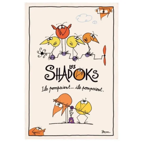 Torchon " Les Shadoks pompaient ", Winkler