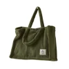 Tote bag polaire Kaki, Sylvie Thiriez