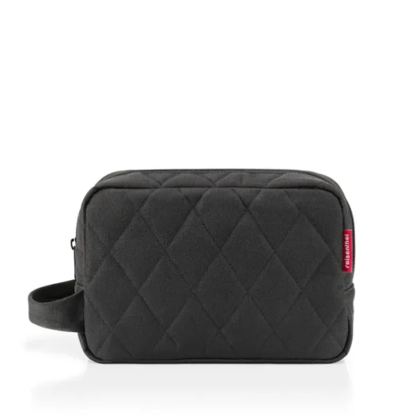 Trousse Cosmeticpouch Rhombus Black, Reisenthel