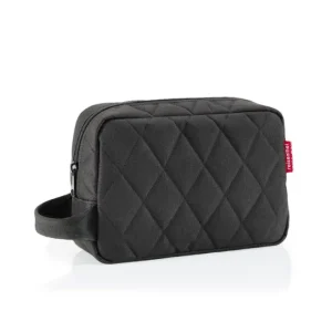 Trousse Cosmeticpouch Rhombus Black, Reisenthel