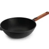 Wok en fonte Eco Logic Bois, Woll